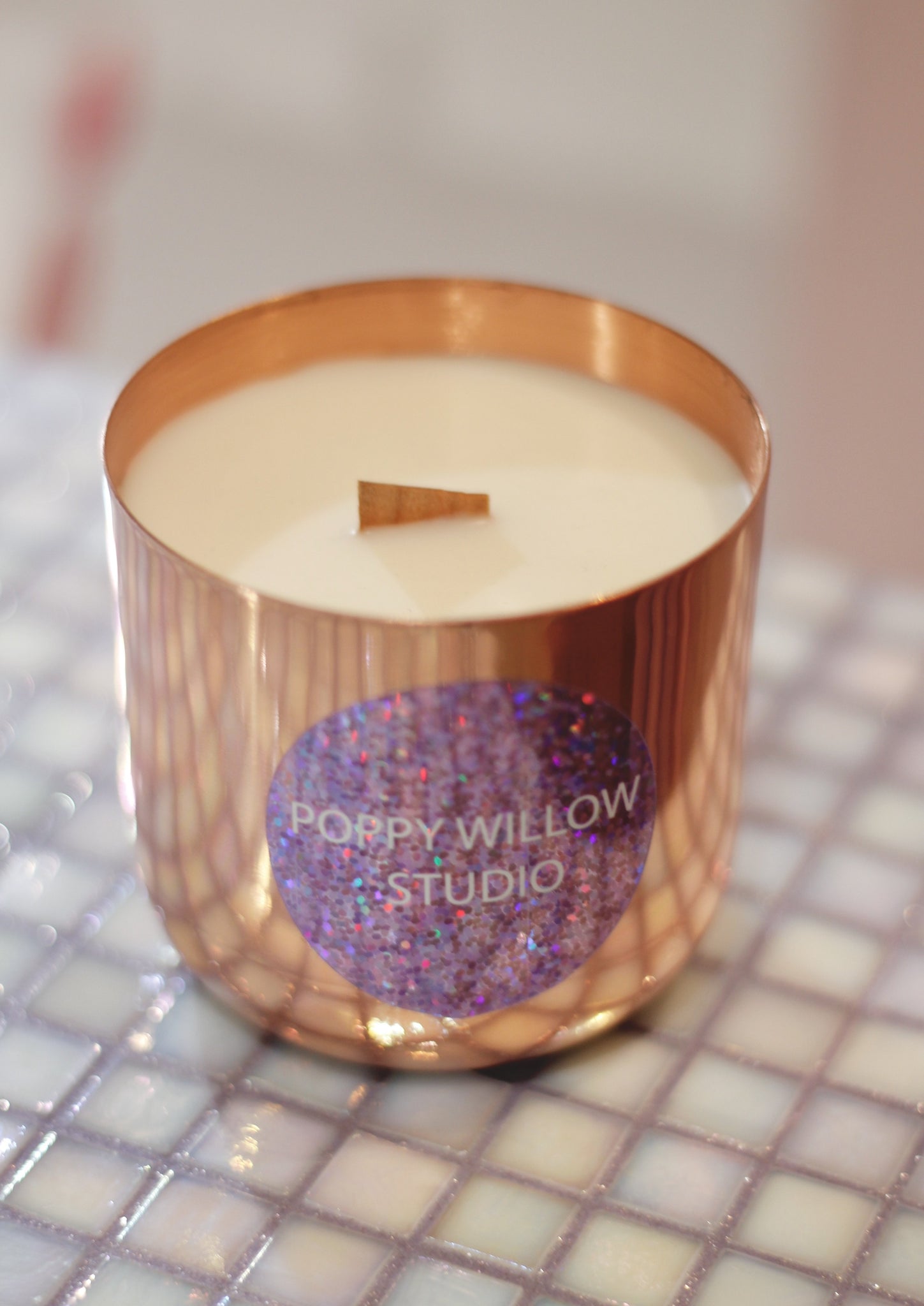 POPPY + WILLOW - SWEET POMELO SCENTED SOY CANDLE