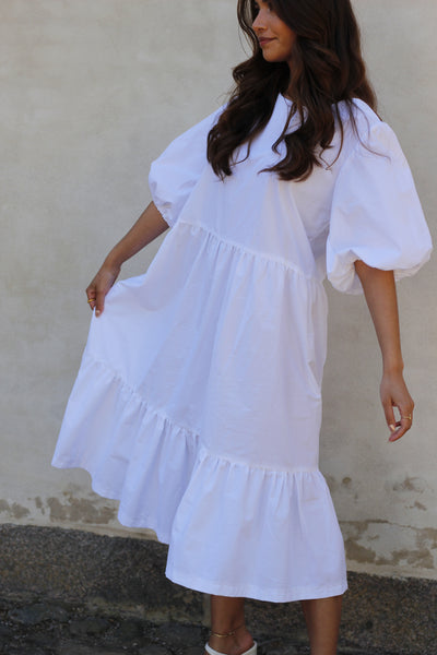 Cece Dress, White