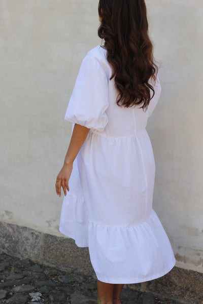 Cece Dress, White